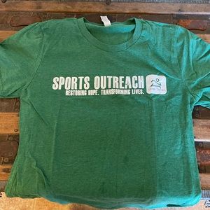 Sport Outreach Tee Shirt - Green